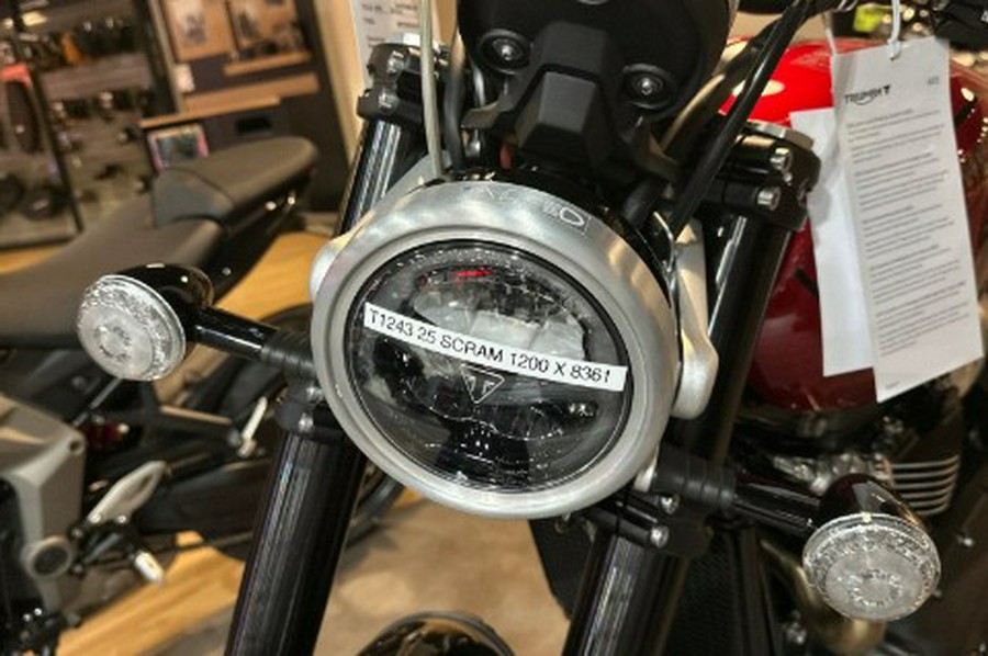 2025 Triumph Scrambler 1200 X