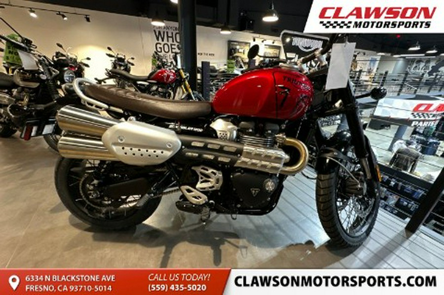 2025 Triumph Scrambler 1200 X