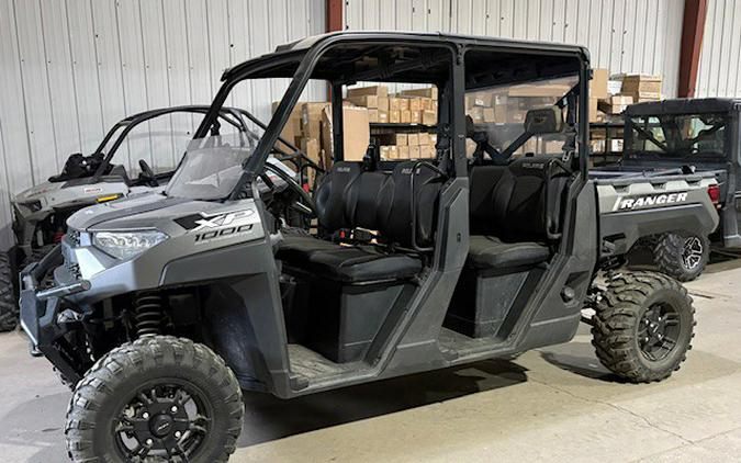 2022 Polaris RANGER CREW XP 1000 Premium Matte Titanium