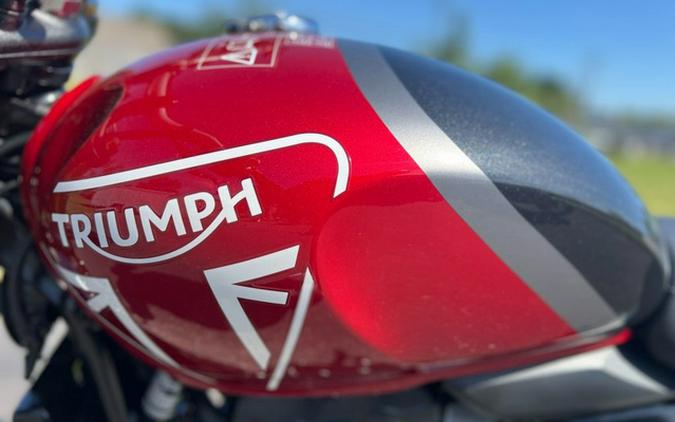 2024 Triumph Speed 400 Carnival Red / Phantom Black