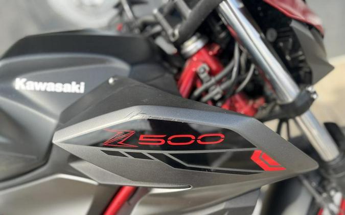 2024 Kawasaki Z500 SE ABS