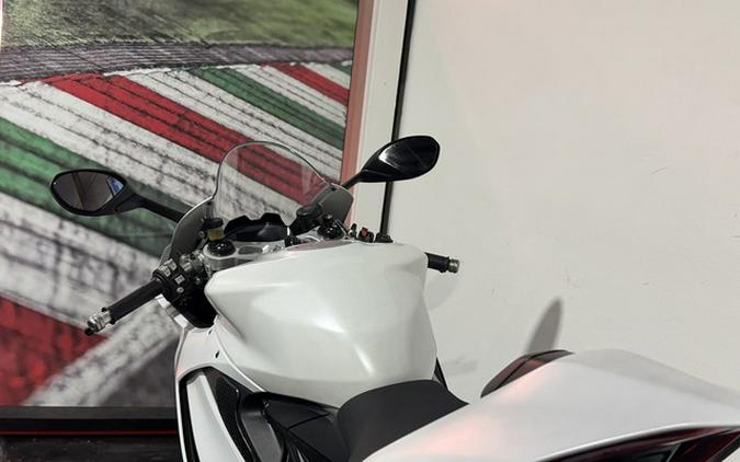 2021 Ducati Panigale V2 White Rosso Livery