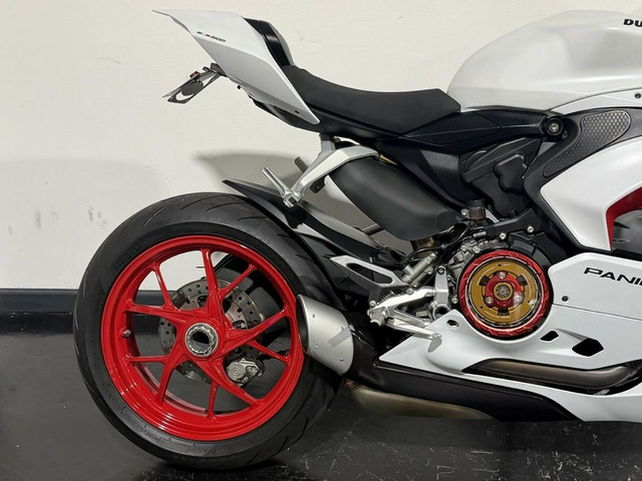 2021 Ducati Panigale V2 White Rosso Livery