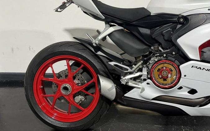 2021 Ducati Panigale V2 White Rosso Livery