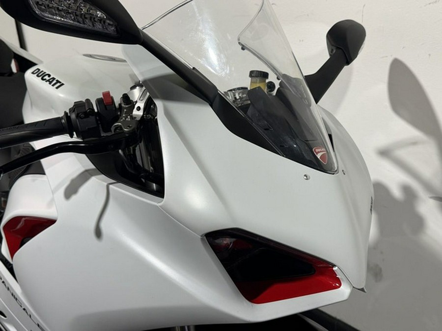 2021 Ducati Panigale V2 White Rosso Livery