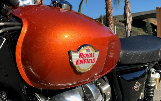 2023 Royal Enfield INT650 Orange Crush