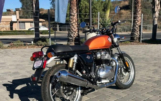 2023 Royal Enfield INT650 Orange Crush