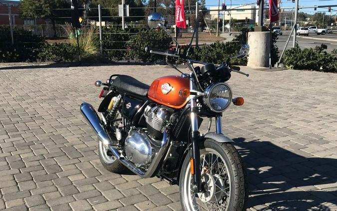 2023 Royal Enfield INT650 Orange Crush