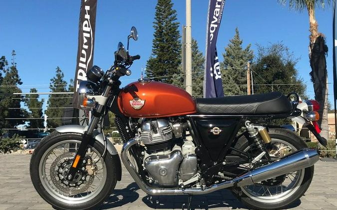 2023 Royal Enfield INT650 Orange Crush