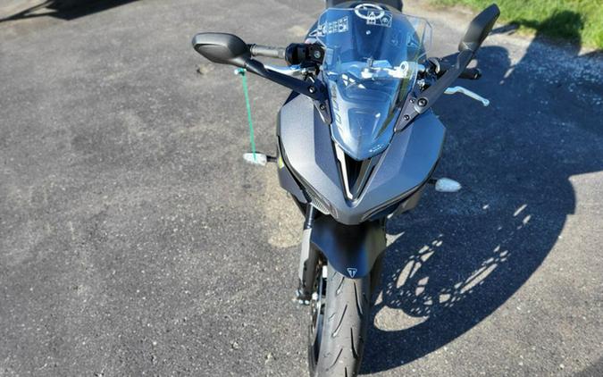 2025 Triumph Daytona 660 Satin Granite/Satin Black 660