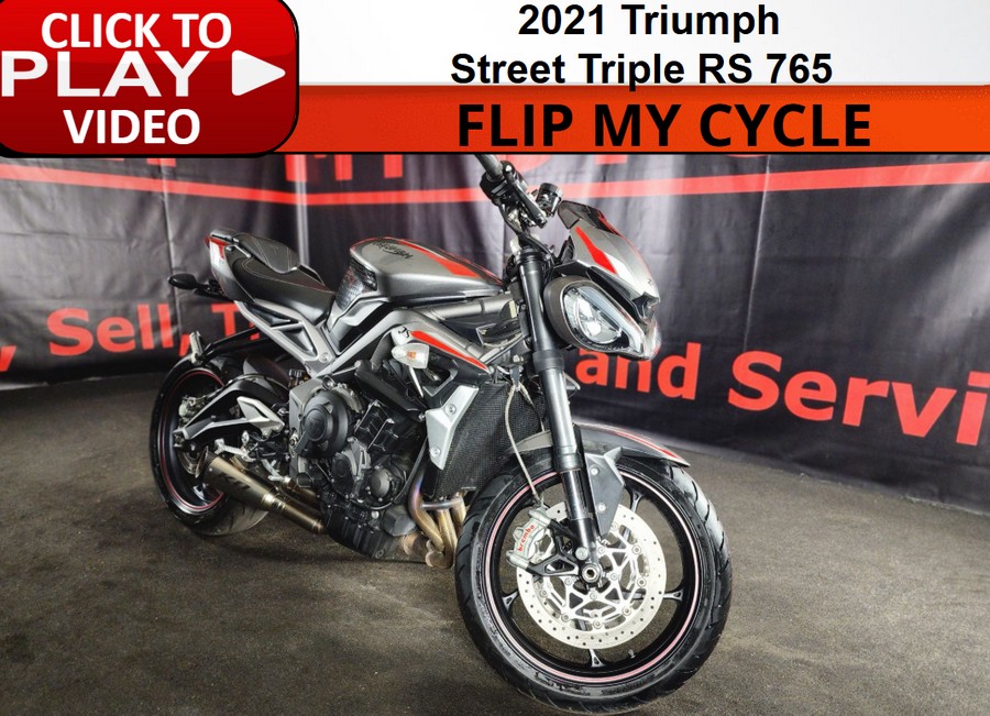 2021 TRIUMPH STREET TRIPLE RS 765 - FAE2938