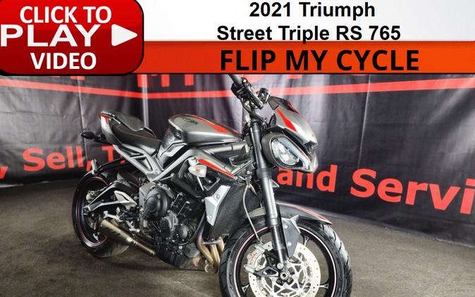 2021 TRIUMPH STREET TRIPLE RS 765 - FAE2938