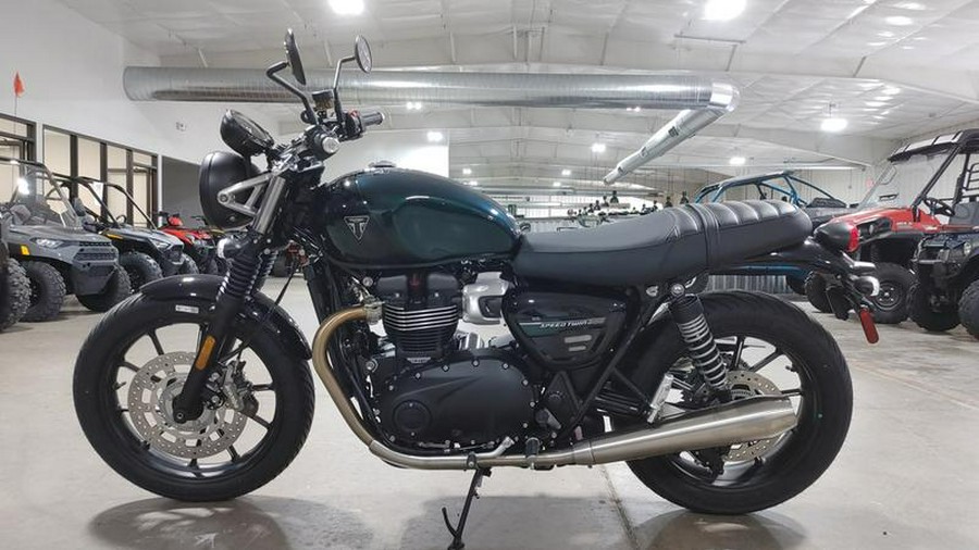 2024 Triumph Speed Twin 900 Competition Green/Phantom Black