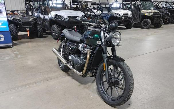 2024 Triumph Speed Twin 900 Competition Green/Phantom Black