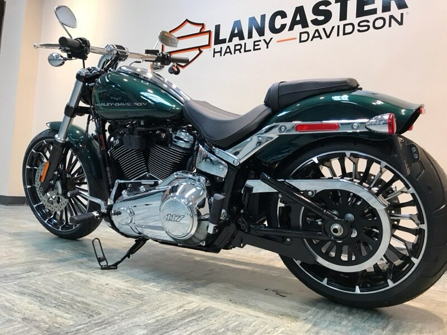 2024 Harley-Davidson Breakout 117 Alpine Green FXBR