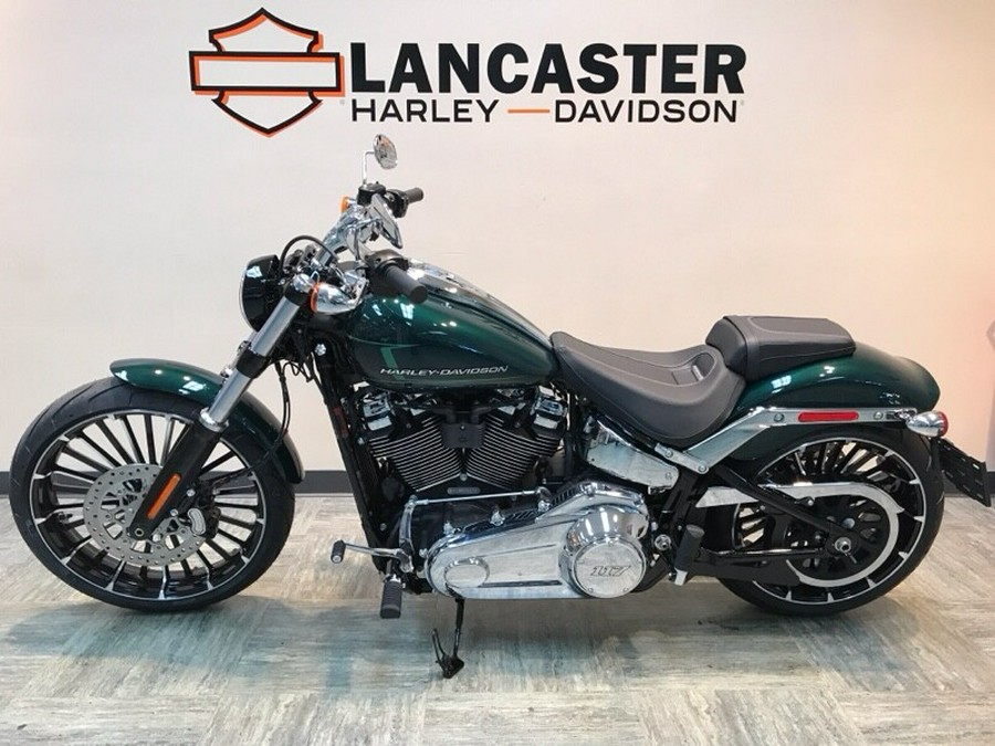 2024 Harley-Davidson Breakout 117 Alpine Green FXBR