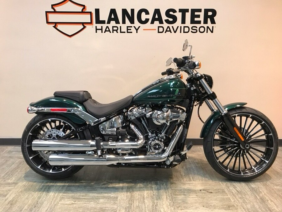 2024 Harley-Davidson Breakout 117 Alpine Green FXBR