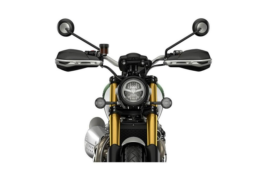 2023 Triumph Scrambler 1200 XE Chrome Edition - Chrome / Brooklands Green