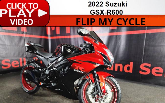 2022 SUZUKI GSX-R600 - F101196