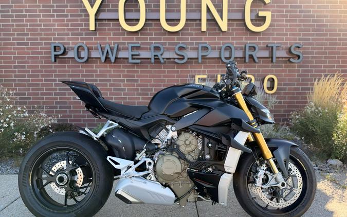 2021 Ducati Streetfighter V4 S black