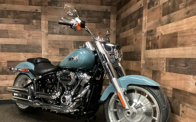 2024 Harley-Davidson Fat Boy 114 Sharkskin Blue FLFBS