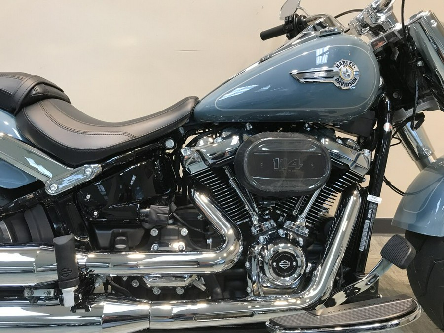 2024 Harley-Davidson Fat Boy 114 Sharkskin Blue