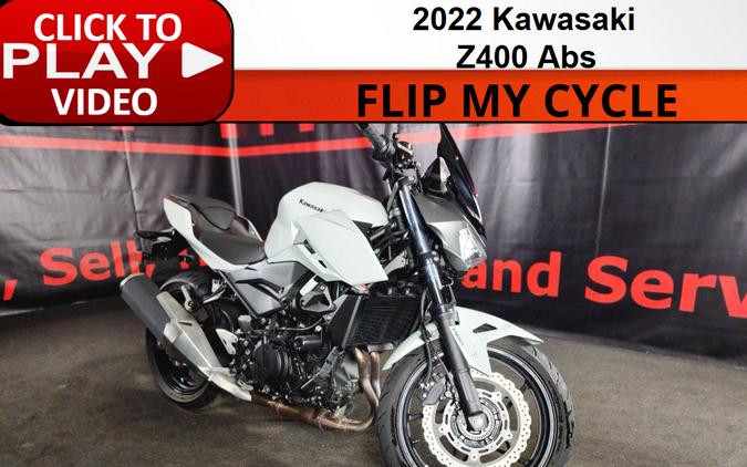 2022 KAWASAKI Z400 ABS - FAJ1399