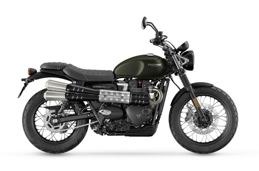 2023 Triumph Scrambler 900 - Matt Khaki