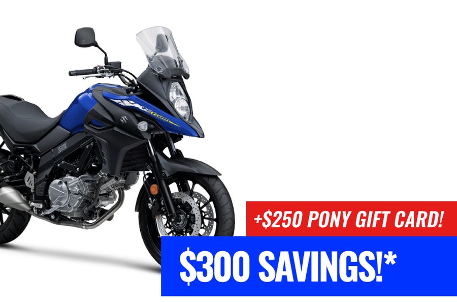 2023 Suzuki V-Strom 650 w/ $250 Pony Gift Card & $300 Savings!*