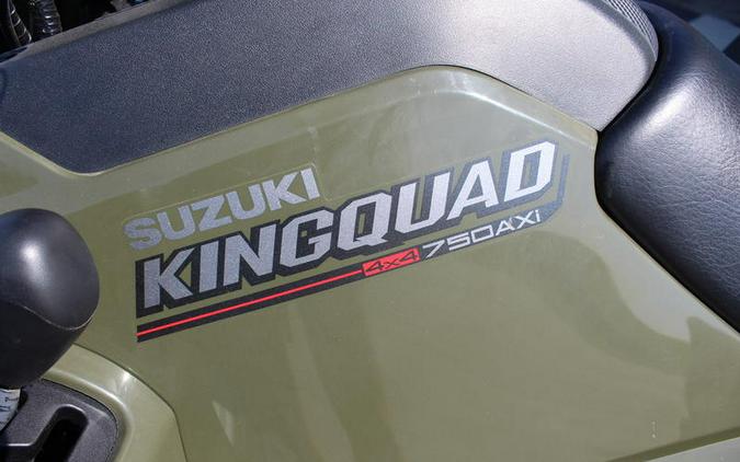 2023 Suzuki KingQuad 750 AXi GREEN