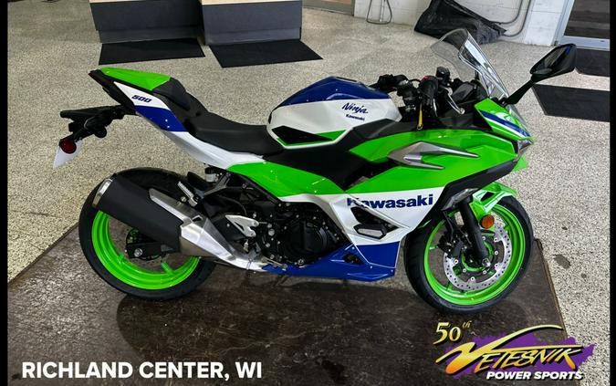 2024 Kawasaki Ninja® 500 SE 40th Anniversary Edition ABS