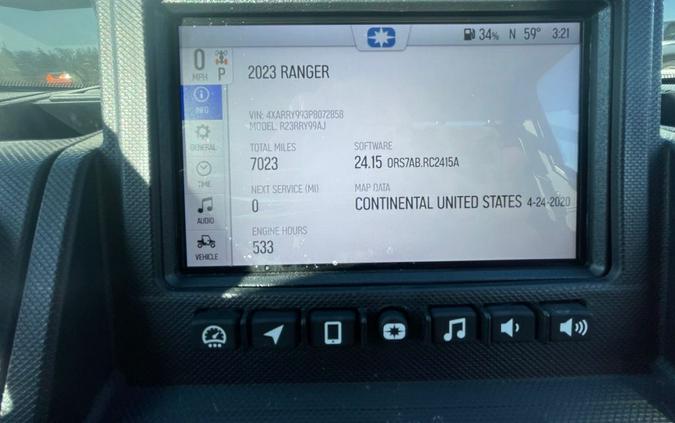 2023 Polaris RANGER XP 1000 NorthStar Edition Ultimate Azure Crystal Metallic - Ride Command Package