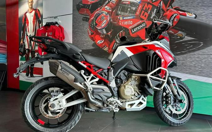 2022 Ducati Multistrada V4 Sport Livery And Alloy Wheels