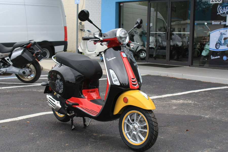 2023 Vespa Primavera 50 Disney Mickey Mouse Edition By Vespa