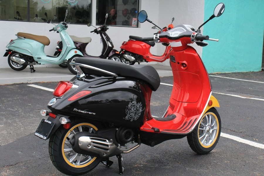 2023 Vespa Primavera 50 Disney Mickey Mouse Edition By Vespa