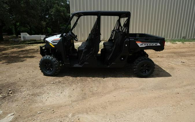 New 2025 POLARIS RANGER CREW 1000 PREMIUM WHITE LIGHTNING