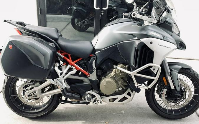 2022 Ducati Multistrada V4S Aviator Grey / Spoked Wheels