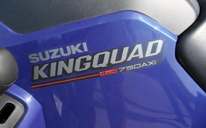 2023 Suzuki KingQuad 750 AXi Power Steering BLUE