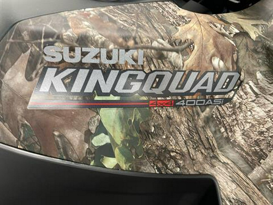 2024 Suzuki KingQuad 400ASi SE Camo