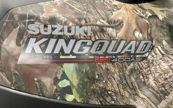 2024 Suzuki KingQuad 400ASi SE Camo