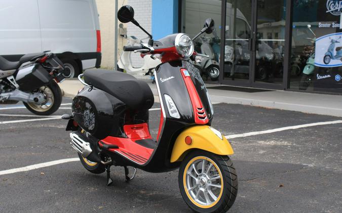 2023 Vespa Primavera 50 Disney Mickey Mouse Edition By Vespa