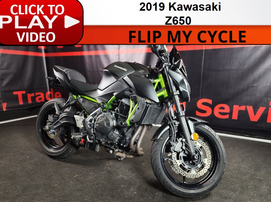 2019 Kawasaki Z650