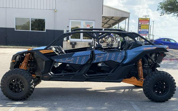 2026 Can-Am® Maverick X3 MAX RS Turbo Scandi Blue & Orange Crush