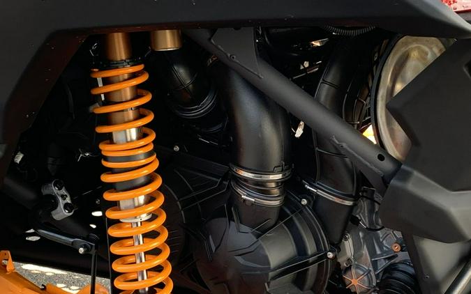 2026 Can-Am® Maverick X3 MAX RS Turbo Scandi Blue & Orange Crush