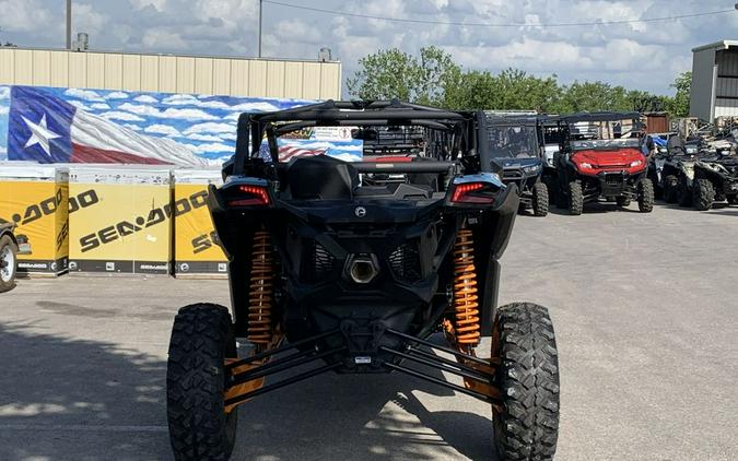 2026 Can-Am® Maverick X3 MAX RS Turbo Scandi Blue & Orange Crush