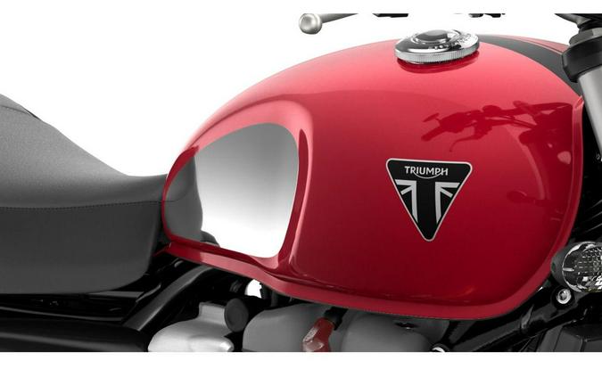 2023 Triumph Speed Twin 900 Chrome Edition - Red Hopper