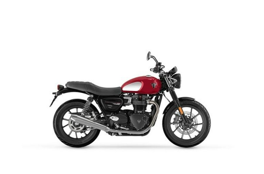 2023 Triumph Speed Twin 900 Chrome Edition - Red Hopper