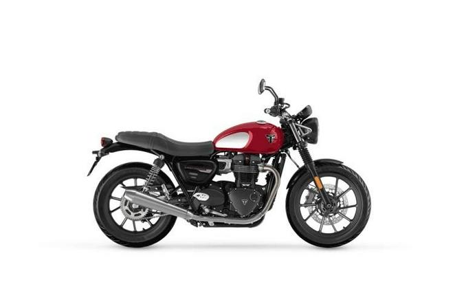 2023 Triumph Speed Twin 900 Chrome Edition - Red Hopper