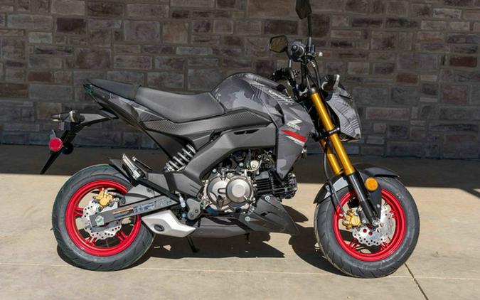 2024 Kawasaki Z125 PRO Cypher Camo Gray Matte/Metallic Matte Car