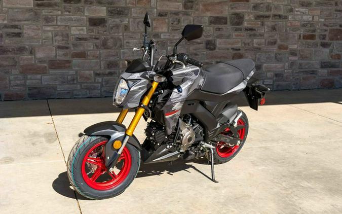 2024 Kawasaki Z125 PRO Cypher Camo Gray Matte/Metallic Matte Car